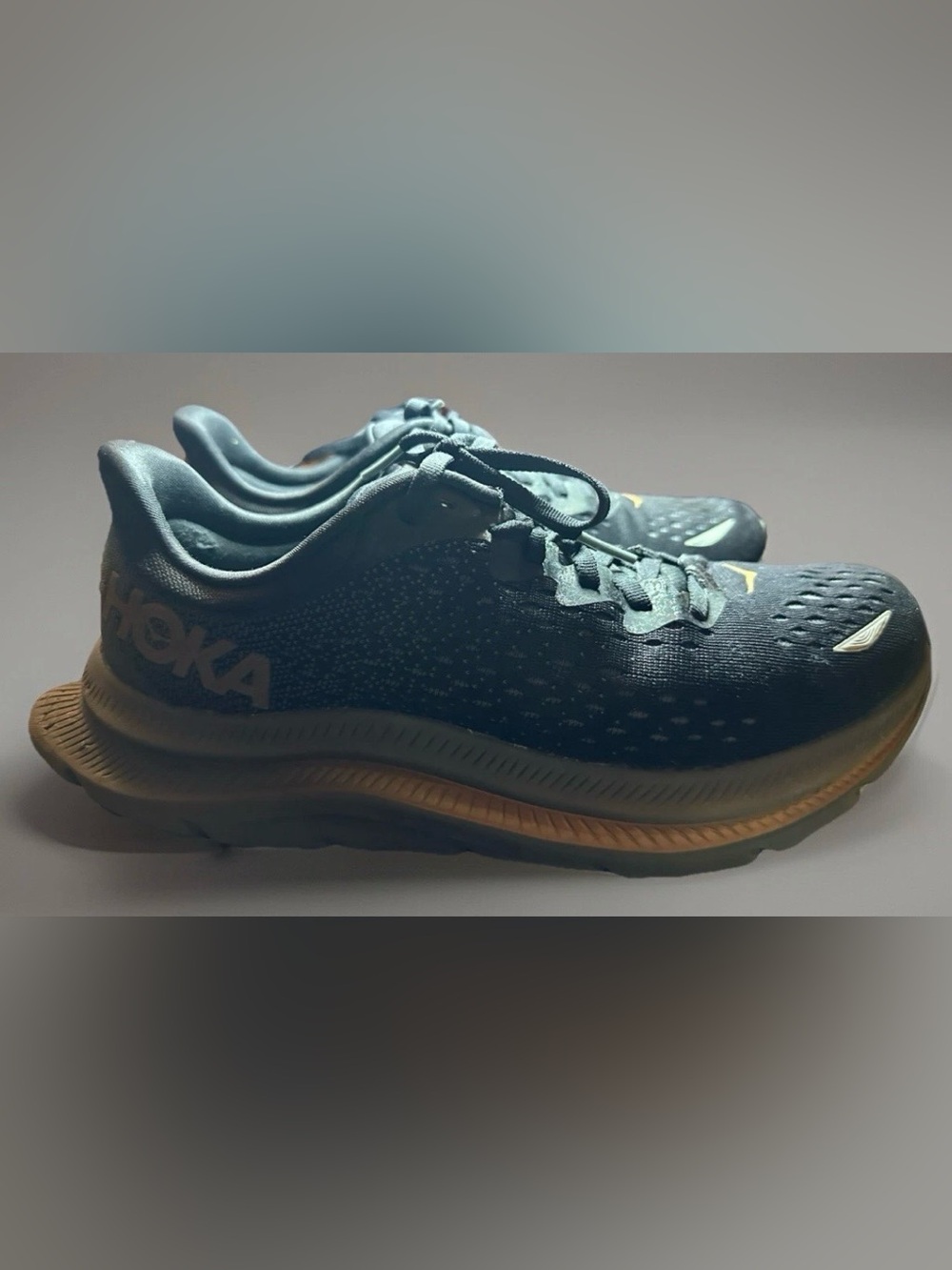 Hoka One One Women’s Kawana Running Shoes Blue, Size 9.5